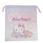  Hello Kitty товары сумка Sanrio герой мешочек M розовый 