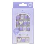  cosme смешанные товары искусственные ногти fea Lee лиловый ka Mio Japan нейл-арт накладные ногти 