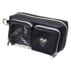 ペンポーチ シグナルマニア ポケポッシュペンケース ブラック かわいい 新学期準備文具