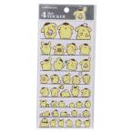 ポムポムプリン グッズ シールシート サンリオ キャラクター 4サイズステッカー 4SIZE STICKER