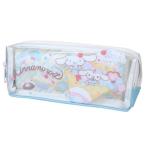 シナモロール ペンポーチ クリアツインファスナーペンケース サンリオ カミオジャパン 筆箱 新学期準備文具