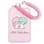 定期入れ リトルツインスターズ キキ＆ララ コイル付き シングル パスケース サンリオ 通園通学雑貨 ICカードケースクリスマス プレゼント 福袋 男