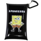 Yahoo! Yahoo!ショッピング(ヤフー ショッピング)スポンジボブ ミニポーチ カラビナ付き クリアマルチケース S ブラック SPONGEBOB マリモクラフトクリスマス プレゼント 福袋 男の子 女の