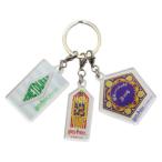  Harry Potter кольцо для ключей 3 полосный акрил брелок для ключа Logo мед Duke swa-na- Brother s Мали mo craft подарок 