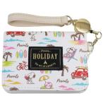 スヌーピー グッズ 定期入れ ピーナッツ リール付き オープン パスケース ビーチスヌーピー マリモクラフトクリスマス プレゼント 福袋 男の子 女の