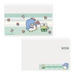 Kero Kero Keroppi × смокинг Sam товары футляр для карточек Sanrio герой minor карта прозрачный чехол N