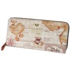 べべダヤン ラウンドファスナー ロングウォレット レディース 長財布 海図シリーズ ねこ グッズ キャラクタークリスマス プレゼント 福袋 男の子 女
