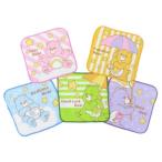 ショッピングケアベア ケアベア CareBears キャラクター ミニタオル ケアベアスター 5枚組 丸眞