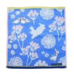 ピーターラビット ジャガードスチームシャーリングウォッシュタオル ハンドタオル 絵本キャラクター ブルーブルーミング 丸眞