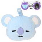 BT21 LINE FRIENDS герой путешествие ... с капюшоном . подушка для шеи KOYA круг . Рождество подарок лотерейный мешок мужчина девочка 