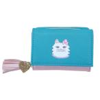 Yahoo! Yahoo!ショッピング(ヤフー ショッピング)竹井千佳 三つ折りコンパクト財布 ミニウォレット 白猫 おしゃれ プレゼント【セール】クリスマス 福袋 男の子 女の子 ギフト