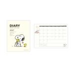  Snoopy 2027 diary 2027 год блокнот A6 man s Lee dia Lee SNA6 крем - g10 месяц начало ske Jules .. мир 9 год рука .