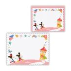  Mickey & minnie Mini сообщение карта комплект 5 шт. комплект Disney сообщение карта герой многоцелевой DN комплект M&M Home 2 Япония отверстие Mark 