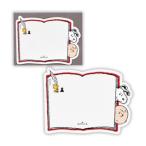  Snoopy сообщение карта Mini сообщение карта комплект 5 шт. комплект SN комплект Note 2 Peanuts Япония отверстие Mark подарок карта карта & конверт 