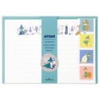  Moomin Северная Европа герой симпатичный письмо комплект письмо комплект MOLH зеленый Little Happiness Япония отверстие Mark 