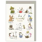  Moomin герой сообщение карта поздравительная открытка многоцелевой MO. письмо Северная Европа 