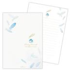  бумага для писем письмо накладка 1 рисунок 10 листов ввод SM перо . чернила 2 Япония отверстие Mark письмо 