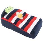 Yahoo! Yahoo!ショッピング(ヤフー ショッピング)かえるのピクルス ベッド型 ティッシュカバー BOXティッシュケース ネイビー キャラクター グッズクリスマス プレゼント 福袋 男の子 女の子 ギフ