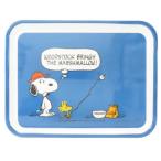 スヌーピー グッズ 中皿 キャラクター メラミントレイ M MARSHMALLOW ピーナッツ