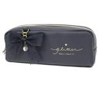 ペンポーチ リボンステーショナリー 筆箱 クーリア ブラック グッズ