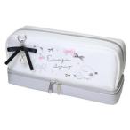 ペンケース シマエナガ ボトムポケットペンポーチ エナガシロップ リボン クーリア 新学期準備文具