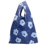 Yahoo! Yahoo!ショッピング(ヤフー ショッピング)エコバッグ 抗菌 コンパクト ショッピングバッグ SMATOTE 北欧フラワーネイビー 大人可愛い Q-LIAクリスマス プレゼント 福袋 男の子 女