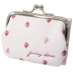 ジューシードゥー がまぐち 三つ折りコンパクト財布 ミニウォレット juicy deux Q-LIA イチゴ 刺しゅうクリスマス プレゼント 福袋 男