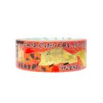 マステ 文学を歩く きらぴかマスキングテープ 15mm ごんぎつね 新美南吉 シール堂印刷 ゴールドホログラム箔