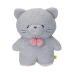 ぬいぐるみ ふわふわたっとん プラッシュドール M ねこ グレー サンレモン プレゼントクリスマス 福袋 男の子 女の子 ギフト