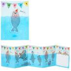 поздравительная открытка Mini день рождения BD286-5.... миникар do........ Sanrio 