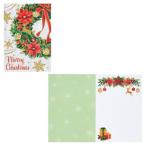  Рождество карта JX 3-5 CHRISTMAS поздравительная открытка Sanrio белый стена . зеленый. lease товары 