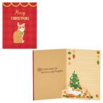  поздравительная открытка CHRISTMAS X Mini JXMN 8-5 Mini Рождество карта солнечный ta шляпа .... кошка Sanrio подарок 