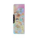 小学生筆箱 コンパクトふでいれヨコピタ ホログラム おめかしニャンコ サンスター文具 新学期準備文具 ふでばこ