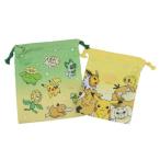  Pocket Monster герой сумка 2P мешочек комплект зеленый & желтый Pokemon товары 