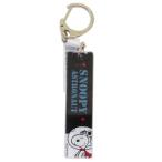  Snoopy акрил палочка брелок для ключа Peanuts кольцо для ключей герой Astro no-tsu черный корова . гарантия прикладное искусство фирма 
