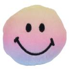スマイリーフェイス ぬいぐるみバッジ マスコット レインボー Smiley Face ユニック 直径5.5×2cmクリスマス プレゼント 福袋 男の子