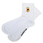  Disney женский носки женский one отметка вышивка Ame li blow носки белый Винни Пух uiks[ почтовая доставка возможно ]