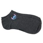  Disney женский носки женский one отметка вышивка короткие носки уголь Stitch uiks[ почтовая доставка возможно ]