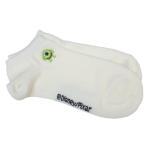  Disney женский носки женский one отметка вышивка лодыжка носки Monstar z чернила белый Mike uiks[ почтовая доставка возможно ]