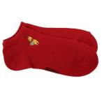  Disney женский носки женский one отметка вышивка лодыжка носки красный Винни Пух uiks[ почтовая доставка возможно ]