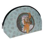 Yahoo! Yahoo!ショッピング(ヤフー ショッピング)ミュシャ コスメポーチ 名画 マルチポーチ ブロンド ユーパワー AU-00812