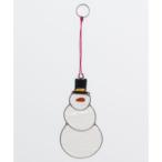 ショッピングsnowman クリスマス/Xmas ステンドオーナメント SNOWMAN アミナコレクション