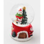 オブジェ サンタハウススノードーム SKIING SNOWMAN 北欧