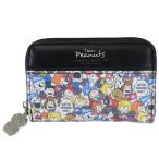 スヌーピー 小銭入れ ラウンド コインケース カラフルチア ピーナッツ アートウエルド プレゼント 男の子 女の子 ギフト バレンタイン