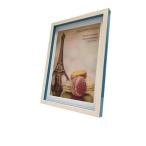  фоторамка интерьер ma Caro n рама Macaron frame Blue A4(B5 размер коврик есть ) подарок оборудование орнамент прекрасный . фирма 