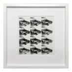インテリアアート Andy Warhol　 アンディ ウォーホール POP ART Twelve Cars 1962 IAW-62099 壁掛け 額付き