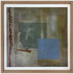 インテリア アート Ben Nicholson スカンジナビア ART June 1961(green goblet and blue squa 爆買