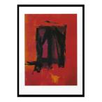 アートフレーム フランツ ヨゼフ クライン アートポスター Red painting 1961 Silkscreen Franz Jozef Kline 美工社