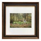モネ 名画 Claude Monet Square Frame The family of the Artist in the Argenteu 爆買