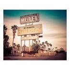 Yahoo! Yahoo!ショッピング(ヤフー ショッピング)キャンバスアート Petit Canvas Art MOTEL SIGN 500x400mm 美工社 ZPT-62074